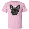 Black Frenchie Youth Cotton T-Shirt