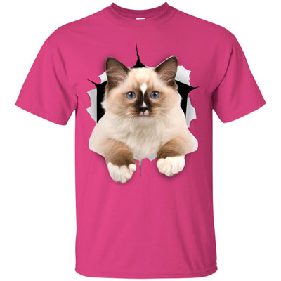 Brown Ragdoll Cat Ultra Cotton T-Shirt