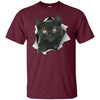 Black Kitten Youth Cotton T-Shirt