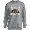 French Bulldog Pup Youth Crewneck Sweatshirt