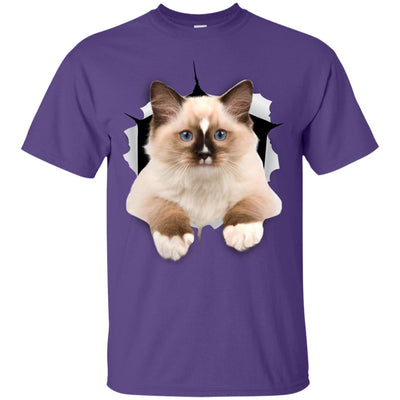 Brown Ragdoll Cat Ultra Cotton T-Shirt