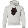 Black Cat Youth Pullover Hoodie
