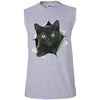 Black Kitten Men's Ultra Cotton Sleeveless T-Shirt