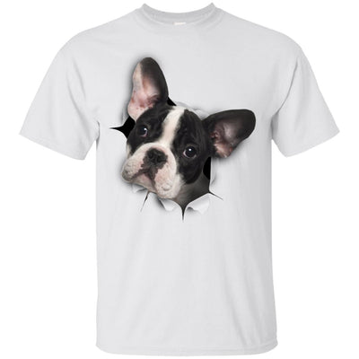 Black & White Frenchie Youth Cotton T-Shirt