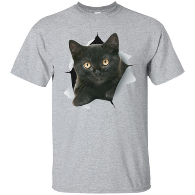Black Kitten Ultra Cotton T-Shirt