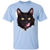 Black Cat Licking Ultra Cotton T-Shirt