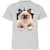 Brown Ragdoll Youth Jersey T-Shirt
