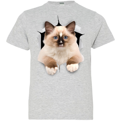 Brown Ragdoll Youth Jersey T-Shirt