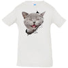 Grey Cat Laughing Infant Jersey T-Shirt