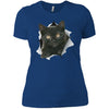 Black Kitten Ladies' T-Shirt
