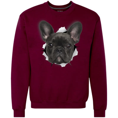 Black Frenchie Heavyweight Crewneck Sweatshirt