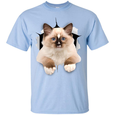 Brown Ragdoll Cat Ultra Cotton T-Shirt