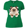 Brown Ragdoll Cat Ladies' T-Shirt