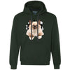 Brown Ragdoll Cat Heavyweight Pullover Fleece Hoodie