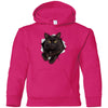 Black Cat Youth Pullover Hoodie