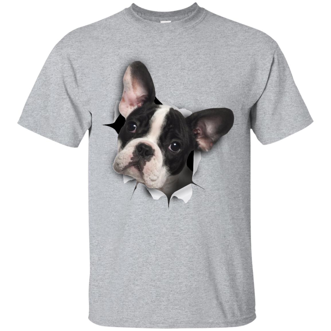 Black & White Frenchie Ultra Cotton T-Shirt