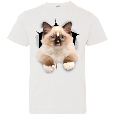 Brown Ragdoll Youth Jersey T-Shirt