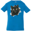Black Kitten Infant Jersey T-Shirt