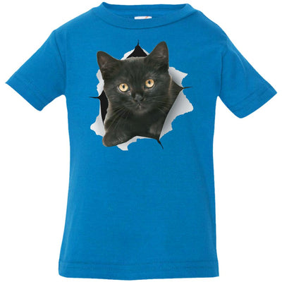 Black Kitten Infant Jersey T-Shirt