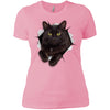 Black Cat Ladies' T-Shirt