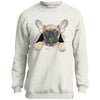 French Bulldog Pup Youth Crewneck Sweatshirt