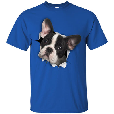Black & White Frenchie Youth Cotton T-Shirt