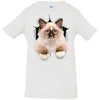 Brown Ragdoll Cat Infant Jersey T-Shirt