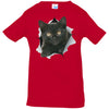 Black Kitten Infant Jersey T-Shirt