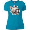 Winking Frenchie Ladies' T-Shirt