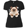 Brown Ragdoll Cat Ladies' T-Shirt