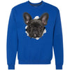 Black Frenchie Heavyweight Crewneck Sweatshirt