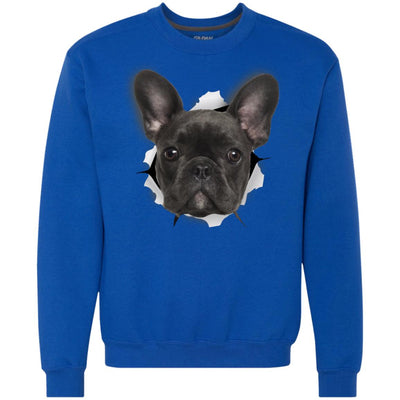 Black Frenchie Heavyweight Crewneck Sweatshirt
