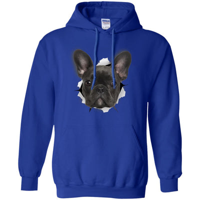 Black Frenchie Pullover Hoodie
