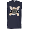 French Bulldog Pup Men's Ultra Cotton Sleeveless T-Shirt