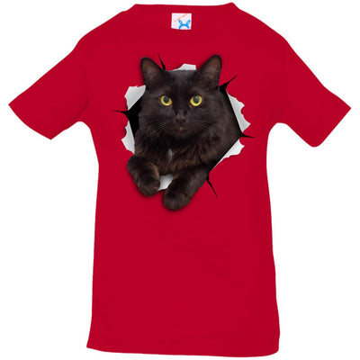 Black Cat Infant Jersey T-Shirt