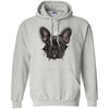 Black Frenchie Pullover Hoodie