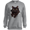 Black Cat Youth Crewneck Sweatshirt