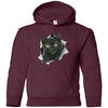 Black Kitten Youth Pullover Hoodie