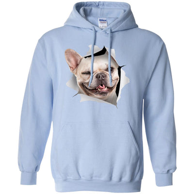 Winking Frenchie Pullover Hoodie