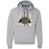 French Bulldog Pup Heavyweight Pullover Fleece Hoodie