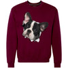 Black & White Frenchie Heavyweight Crewneck Sweatshirt