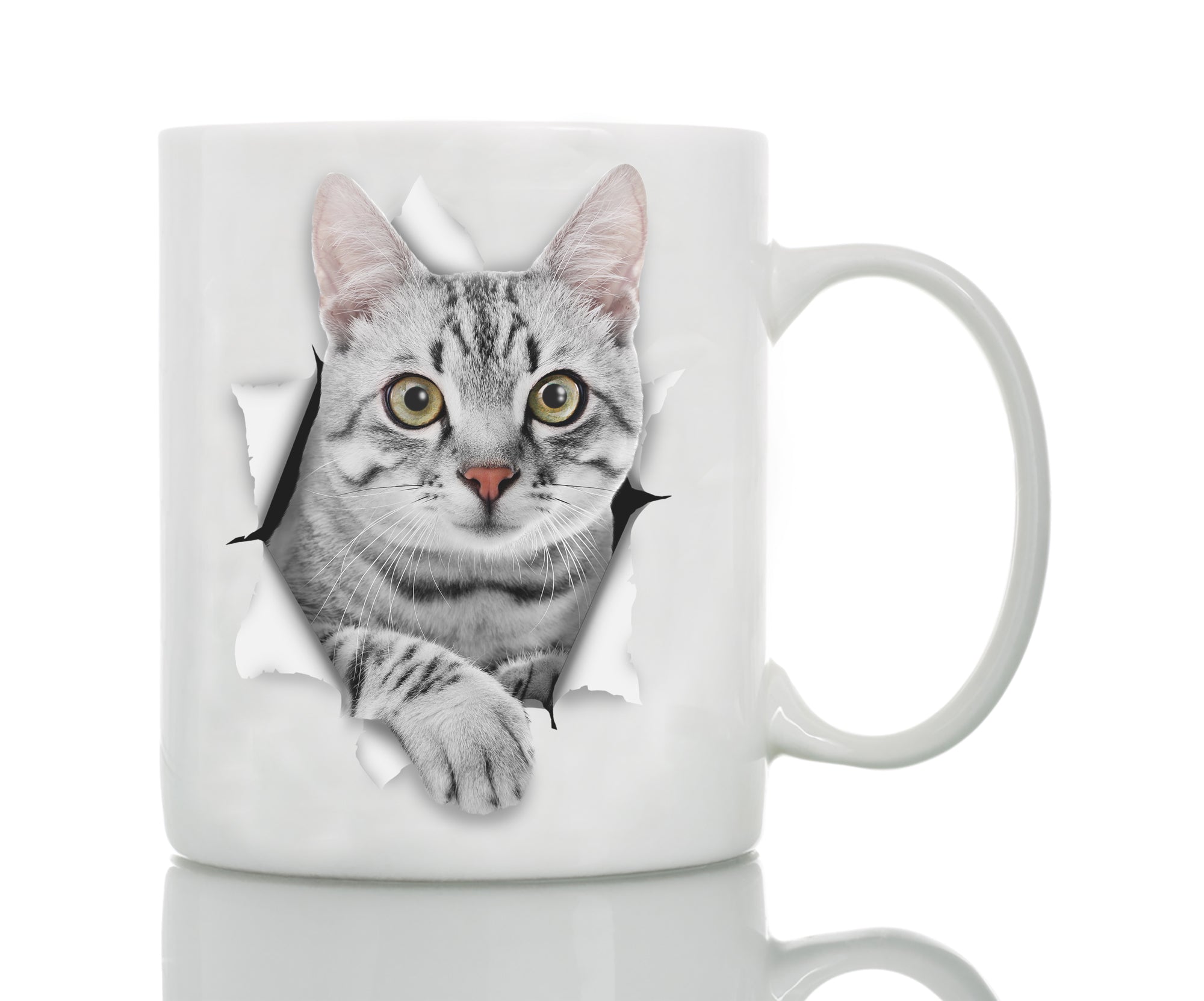 Grey Tabby Mug