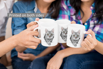 Grey Tabby Mug