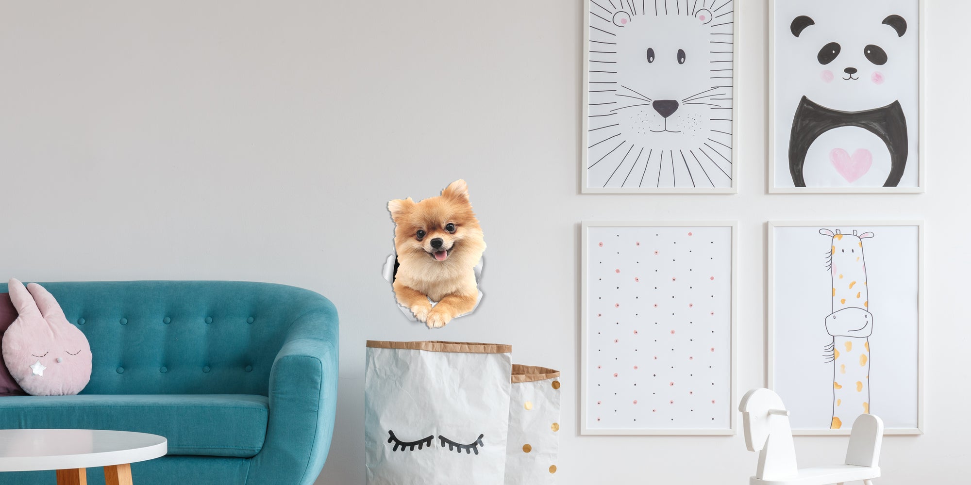 Cute Pomeranian Decals