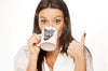 Laughing Grey Cat Mug