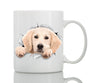 Peeking Labrador Mug