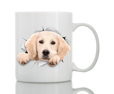 Peeking Labrador Mug
