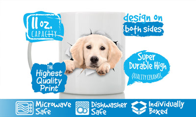 Peeking Labrador Mug