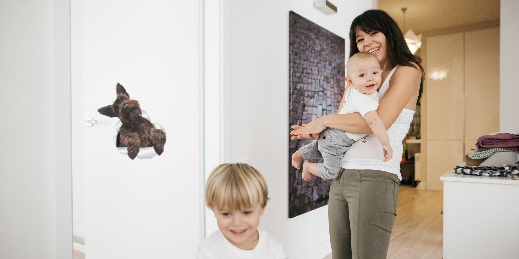 Cute Schnauzer Decals