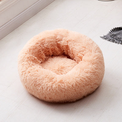 Plush Calming Pet Bed For Cats and Dogs